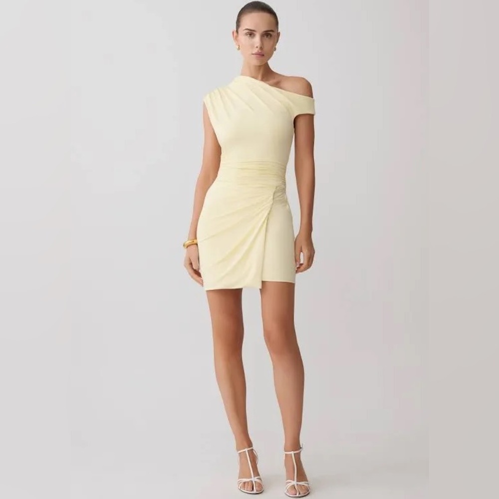 MESHKI Alyn Off Shoulder Draped Meshki Mini Dress
💛 XS